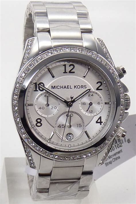 michael kors damenuhr mk silber|Michael Kors armband herren.